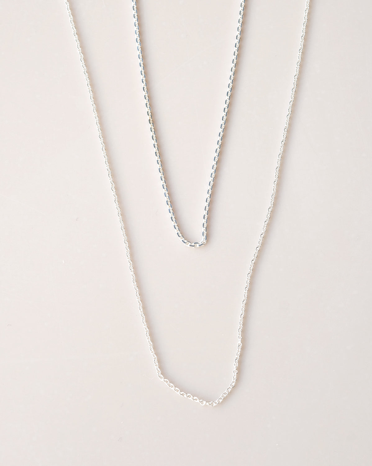 Cable Chain Necklace - Sterling Silver